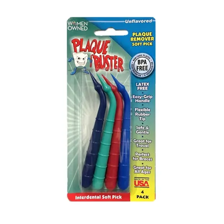 Pick, Plaque Buster, 4 Pack, Ea.